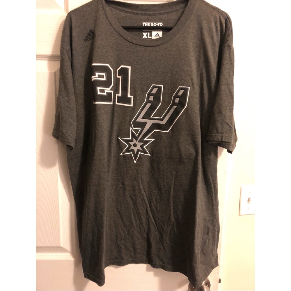 Adidas Tim Duncan Spurs T-Shirt